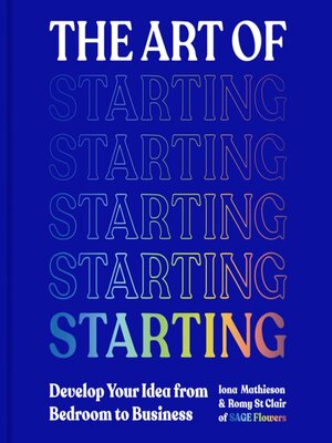 cover image of The Art of Starting